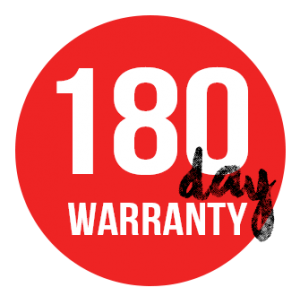 180day warranty